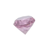 Оригинален цвят Истински ледниково розово диамантено бижу Кристално тегло от хартия 03