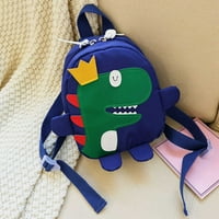 Сладки деца детска градина училищна чанта 3d карикатурен динозавър мини раница ново бебе момче момиче училищна чанта синьо