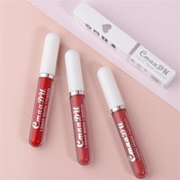 Tking Fashion Color Dark Red Liquid Matte Matt Lipstick Комплект дълготраен водоустойчив размазан течен течен червило за насипни червила гланц 16