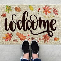 Деня на благодарността ГОРМАТИ 40x домашно есен есен джудже входна врата мат за килим под декорация на постелка