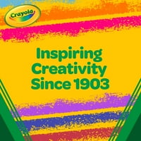 Crayola Вземете бележка Постоянни маркери, Fine Point, Stink Free, училищни пособия, брой