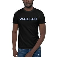 Памучна тениска с къс ръкав на стена езеро с недефинирани подаръци