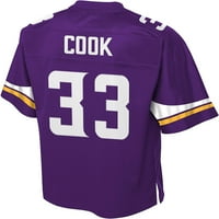 NFL_ Pro Line Men's Dalvin Cook Purple Minnesota Vikings_ Team Player Jersey