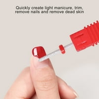 Арт за нокти Керамична глава Единична мобилна електрическа свредла премахва ноктите и премахва мъртвата кожа