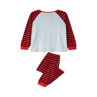 Gwiyeopda Коледно семейство Pajamas Sleepwear Xmas Nightwear PJS Комплекти за възрастни дете бебе куче