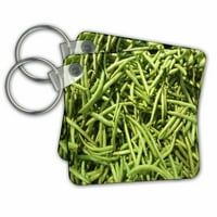 3Drose истински зелен фасул - ключови вериги, 2. от, набор от 2