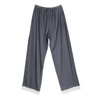 Jyeity жени къси панталони под 5,00 долара, еластична талия с къси ръкави, плътно цвят свободен плюс размер пижама костюми светлосини дамски летни къси панталони s