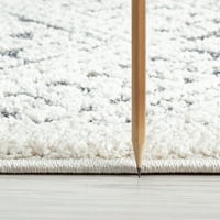 Преходна зона килим Марокански крем, сив хол лесен за почистване