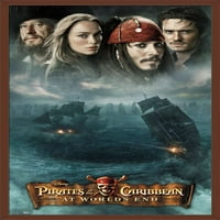 Карибските пирати на Дисни: В края на света - DVD един лист стенен плакат, 22.375 34