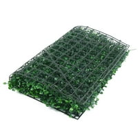 Изкуствена Зелена Трева Квадратна Пластмасова Тревна Площ Растение Начало Стена Декорация Растения