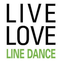 Cafepress - Live Love Line Dance Mug - Керамично кафе чай Новост чаша чаша ун