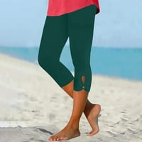 Samickarr Sweatpants for Womens Fight Reaist Summer Summer High Close Capris, съвпадащ с тънки панталони за йога