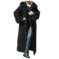 Ограничен жилетка палто ръкав жени плета ежедневно жилетка с дълъг размер плътно бутон пуловер дълъг плюс женско палто плюс палто с размер за жени плете пуловер размито женско палто палто