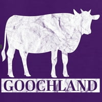 Диви боби богати мъже на север от Ричмънд Гучланд бяла крава, затруднена от Американа Американска гордост Униз Суитчър с качулка, лилаво, xx-голям