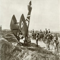 Катастрофиран самолет близо до Черизи, Франция по време на Първата световна война. От историята на събитителните години в снимки, публикувани от Hilary Jane Morgan Design Pics