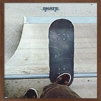 Скейтборд - капка в плакат на стената, 22.375 34