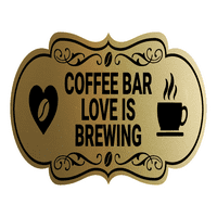 Дизайнерски кафе бар Любовта е варен знак - среден