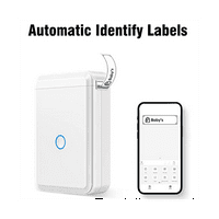 Производител на етикети D Bluetooth Машина за производство на термични етикети с преносим мастилен етикет принтер принтер и презареждане