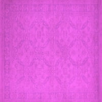 Агли Компания Вътрешен Правоъгълник Ориенталски Розово Индустриална Зона Килими, 2 '3'