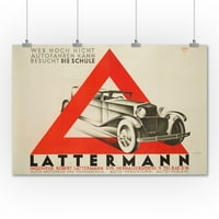 Латерман винтидж плакат Австрия в
