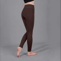 Snoarin дамски плюс размер йога суитчъни гамаши с висока талия йога панталони ежедневни тренировки упражнения за капри за летни панталони Панталони Панталони на хлаб