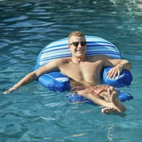 Big Joe Lazy Lounger Pool Float в замъглено синьо