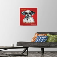Кийт Кимбърлин - кученце Далматин - твърде готин плакат за стена с щифтове, 14.725 22.375