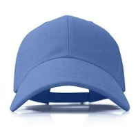 Бейзболна шапка Мъжки летни ежедневни на открито солиден цвят спортна лятна шапка бейзболна шапка бяло + един размер