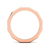 Геометричен златен пръстен, 14K Твърдо златен пръстен, уникален пръстен, сватбен пръстен, минималистичен пръстен, подарък за нея