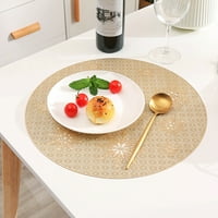 Mosey Place Mat износване, устойчива на храна, сервираща коефициент на топлина устойчив лукс за кухня