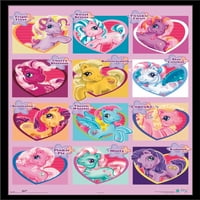 Hasbro My Little Pony - Poster на стената на диаграмата, 22.375 34