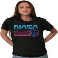 Паравуейв НАСА червей лого совалка Мъже Графичен тениска тениски Бриско марки х