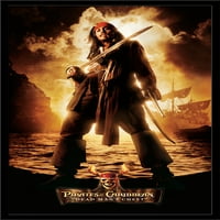 Карибските пирати на Дисни: гърдите на мъртвеца - Плакат на Джак Стената, 22.375 34