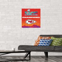 Kansas City Chiefs - Super Bowl LVII Team Logo Wall Poster, 14.725 22.375