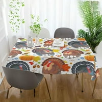 Хелоуин Черна котешка покривка, ретро покритие, миеща се маса за прилеп, капак на масата за декор за хранене