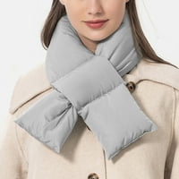 Pedort дамски зимен шал студено време плетен шал топъл дебел шал дълги големи големи шалове сиво, един размер