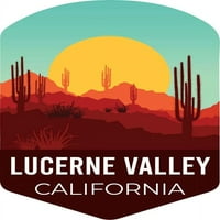 и Р внос Люцерн долина Калифорния сувенир винил Декал стикер Кактус пустиня дизайн