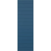 Екена Милуърк 18 в 32 з вярно Фит ПВЦ хоризонтална ламела модерен стил фиксирани монтажни щори, престой синьо