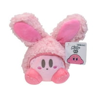 Lin Kaby Plush Toys Pink Bunny Ears Kaby 7.1 Super Star Stulled сладък подарък за кукла за деца домашна декорация