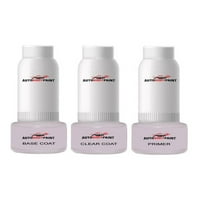 Докоснете Basecoat Plus Clearcoat Plus Primer Spray Paint Kit Съвместим с тъмносив слюда Aygo Toyota