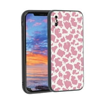 Ретро-Cowgirl-Cow-Print- Телефон калъф, дегиниран за мъже на iPhone Case Men, гъвкав силиконов шок-устойчив калъф за iPhone x