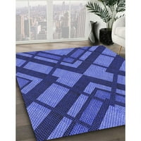 Ahgly Company вътрешен правоъгълник с шаблони с кобалт сини килими, 3 '5'