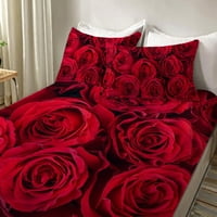 Highend Home Bed Set моден монтиран лист с възглавници за домашни спалня, покритие, близнак