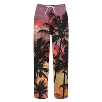 Айомет суитчъни за мъже с джобове панталони торбисти бохо йога хавайци ежедневни капки чатал панталон