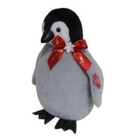 Сив реалистичен пингвин детска Плюшена играчка
