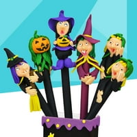 Хелоуин Топка Пен Полимер глинен магьосник вещица ролка топка писалка парти предпочитания подарък
