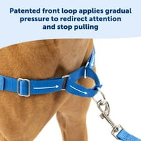 PetSafe Easy Walk No-Pull Leash Training Dog Charness, среден, наситено лилаво