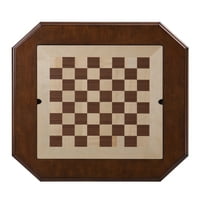 Acme Bishop II дървена рамка Square Game Table in Cherry