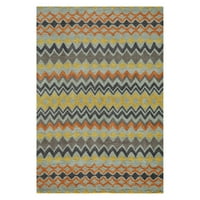 Momeni Rio Hand Tufted Polyester Multi Area Rug 3 '6 5' 6