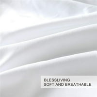 Британски английски стил спално бельо комплект ултра мека микрофибър за спално бельо Dovet Cover Set